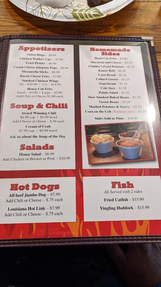 Chubby's Barbeque Emmitsburg